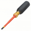 IDEAL Industries 35-9150 Slotted Insulated Screwdriver, &amp;frac14; x 4&amp;quot;-