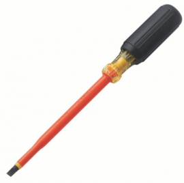 IDEAL Industries 35-9166 Slotted Insulated Screwdriver, &lt;sup&gt;5&lt;/sup&gt;&amp;frasl;&lt;sub&gt;16&lt;/sub&gt; x 7&amp;quot;-
