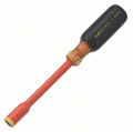 IDEAL Industries 35-9293 Insulated Nut Driver, &lt;sup&gt;11&lt;/sup&gt;&amp;frasl;&lt;sub&gt;32&lt;/sub&gt; x 5&amp;quot;-
