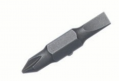 IDEAL Industries 35-941 Multi-Bit Screwdriver Replacement Tip, 3/16" slotted x #1 phillips-