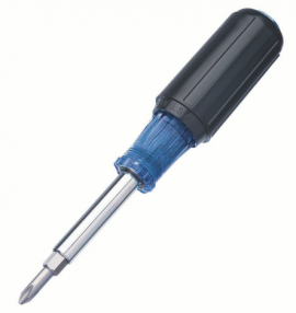 IDEAL Industries 35-949 Multi-Bit Screwdriver and Nut Driver, 6-in-1-