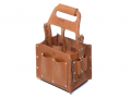 IDEAL Industries 35-969 Tuff-Tote<small><sup>&amp;reg;</sup></small> Tool Carrier with strap, premium leather-