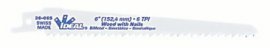 IDEAL Industries 36-065 Reciprocating Blade Wood with nails, 6&quot;, 6 tpi, 5-pack-