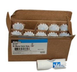 IDEAL Industries 36-563 1-1/8&amp;quot; Bi-Metal Hole Saw, 10 packs-
