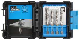IDEAL Industries 36-601 Drill Taps with smoothstart™ tip 4-piece kit-