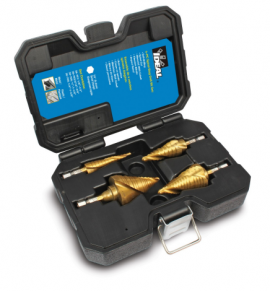 IDEAL Industries 36-700 Spiral Step Bit Kit-