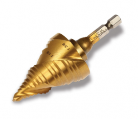 IDEAL Industries 36-706 Spiral Step Bit #6, 1/4 to 1-3/8&quot;-