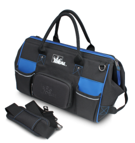 IDEAL Industries 37-011 Pro Series Large Mouth Tool Bag, 16"-
