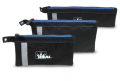 IDEAL Industries 37-053 Pro Series Flat Zipper Pouch, 3-pack-