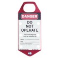 IDEAL Industries 44-791 Labeled Safety Lockout Hasp, "Do Not Operate", red-