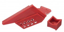 IDEAL Industries 44-820 Ball Valve Lockout for 1/4 to 1&quot; valves, 1 per card-