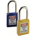 IDEAL Industries 44-912 Safety Lockout Padlock with key retention, 1.5", blue-