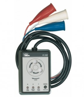 IDEAL Industries 61-520 Phase Rotation Tester, 600V-