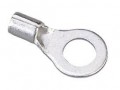 IDEAL Industries 83-0521 Non-Insulated Ring Terminal, 6 AWG, 1/4&amp;quot; Stud, 20 packs-