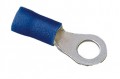 IDEAL Industries 83-2231 Vinyl Insulated Ring Terminals, 16 to 14 AWG, #8 stud, 25-pack-