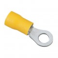 IDEAL Industries 83-2351 Vinyl Insulated Ring Terminal, 12 to 10 AWG, 1/4&quot; Stud, 25-pack-