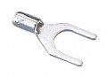 IDEAL Industries 83-6111 Non-Insulated Spade Terminals, 22 to 18 AWG, #6 stud, 25-pack-