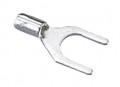 IDEAL Industries 83-6161 Non-Insulated Spade Terminals, 16 to 14 AWG, #8 stud, 25-pack-