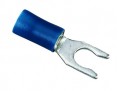 IDEAL Industries 83-7051 Vinyl Insulated Snap Spade Terminals, 16 to 14 AWG, #6 stud, 25-pack-