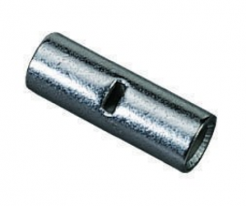 IDEAL Industries 83-9051 Non-Insulated Butt Splice, 4 AWG, 20 packs-