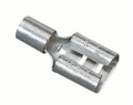 IDEAL Industries 83-9421 Non-Insulated Female Disconnects, 16 to 14 AWG, 0.11&quot;, 25-pack-