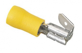 IDEAL Industries 83-9631 Vinyl Insulated Multi-Stack Disconnect, 12 to 10 AWG, 0.25", 25-pack-