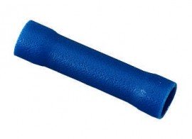 IDEAL Industries 84-9291 Vinyl Insulated Butt Splice, Blue, 16 to 14 AWG, 1000 packs-