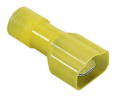 IDEAL Industries 84-9791 Nylon Fully-Insulated Female Disconnect, 12 to 10 AWG, 500-pack-
