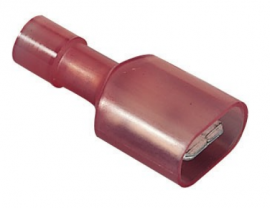 IDEAL Industries 84-9911 Nylon Fully-Insulated Male Disconnect, 22 yo 18 AWG, 500-pack-