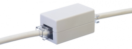 IDEAL Industries 85-356 CAT6 Inline RJ-45 Coupler-White-