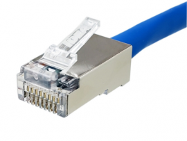 IDEAL Industries 85-361 Shielded Modular Plugs, standard, CAT5e, 25-pack-