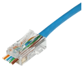 IDEAL Industries 85-372J Feed-Thru RJ45 Connectors, modular, CAT5e, 100-pack (jar)-