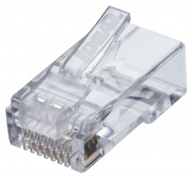 IDEAL Industries 85-376 Feed-Thru RJ45 Connectors, CAT6, 50-pack-