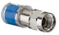 IDEAL Industries 89-019 OmniConn F Compression Connectors, blue, RG-6, 10-pack-