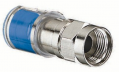 IDEAL Industries 89-1544 OmniConn™ RG-6 F Compression Connectors, blue, 1,000-pack-