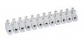 IDEAL Industries 89-608 Barrier Strip, 12-circuit, 20A/600V CSA-