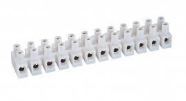 IDEAL Industries 89-614B Barrier Strip, 12 Circuit, 100-packs-