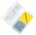 IDEAL Industries 90-051 Flange Anchor Kit, yellow, 6-8-10, #8 x 1&quot; Screws-