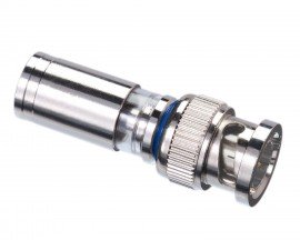 IDEAL Industries 92-705 InSITE RTQ BNC Compression Connectors, RG-6, 4-pack-