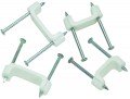 IDEAL Industries BPS2-5M Plastic Insulated Cable Staples, 1/2&quot;,  5,000-pack-