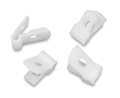 IDEAL Industries IT125CCL-C Cable Clamps, 1/8 x 3/8&quot;, natural, 100-pack-