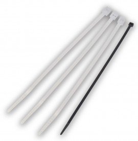 IDEAL Industries IT1_5M-C Cable Tie, 6&quot;, 18 lbs, natural, 100-bag-