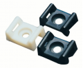 IDEAL Industries IT1SMB-C Screw Mounting Base, natural, #6 screw, 100-pack-