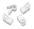 IDEAL Industries IT250CCL-C Cable Clamps, 1/4 x 3/8&quot;, natural, 100-pack-