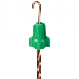 IDEAL Industries WGR-B WingTwist<small><sup>&amp;reg;</sup></small> WGR Grounding Connector, green, 250-bag-