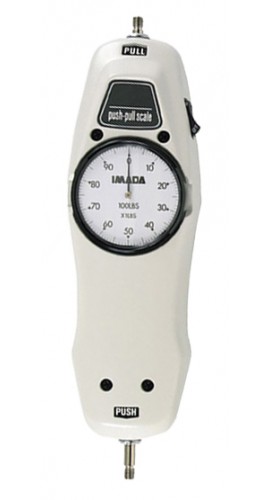 IMADA FB-5KG Push/Pull Mechanical Force Gauge, 5 kgf (50 gf)-