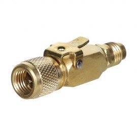 Imperial 16-C Straight Kwik-Coupler&amp;trade; Adapter with a 45&amp;deg; flare 1/4" female to 1/4" male-