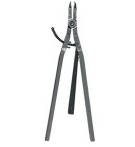 Imperial IR-150H Extra Large Internal Ratcheting Pliers with 0.15" tip diameter and 0&amp;deg; tip angle-