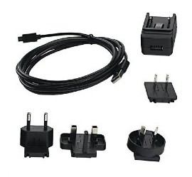 INFICON 721-606-G1 Wall Charger with USB cable, US and international-