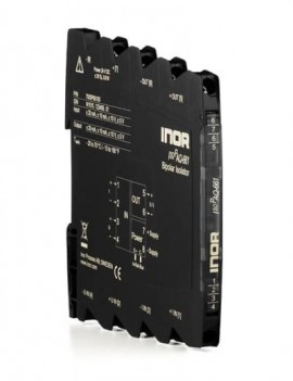 INOR IsoPAQ-661 Isolation Transmitter for bipolar and unipolar mA/V signals with calibrated range selection-
